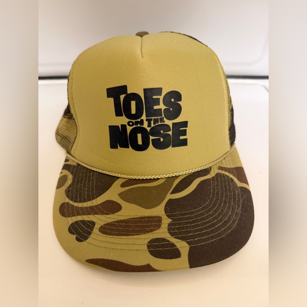 Toes on the Nose Camo Trucker Hat